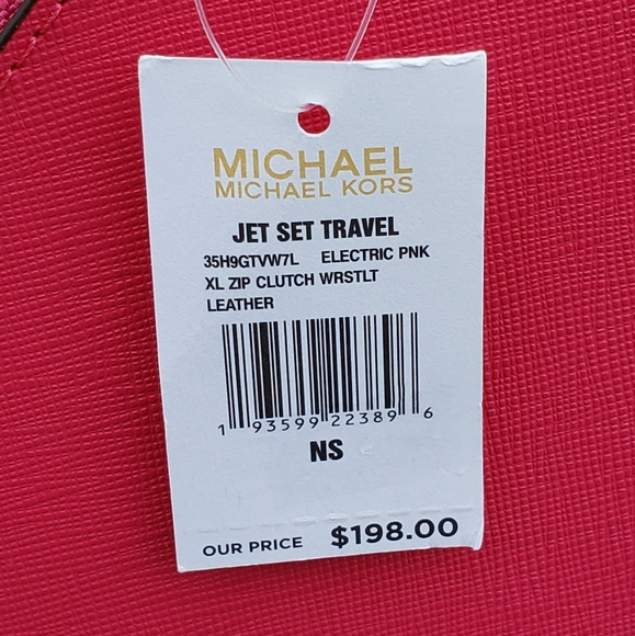 ⚠️SALE⚠Michael Kors Jet Set XL Zip Clutch Wristlet - Picture 5 of 5